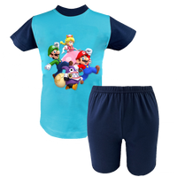 Krótka Piżama dziecięca Super Mario Bros
