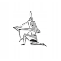 SREBRNY WISIOREK ZNAK ZODIAKU STRZELEC SREBRO 925