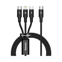 Kabel USB Baseus Kabel USB 3w1 Rapid Series 20W 1.5m