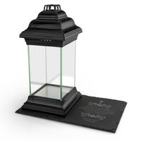 Podstawka Kamienna z GRAWEREM + DUŻY ZNICZ na Cmentarz Grób Dziadka Babci