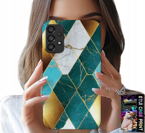 ETUI DO SAMSUNG GALAXY A53 5G - ELEGANCKIE MODNE WZORY CASE + FOLIA na Arena.pl
