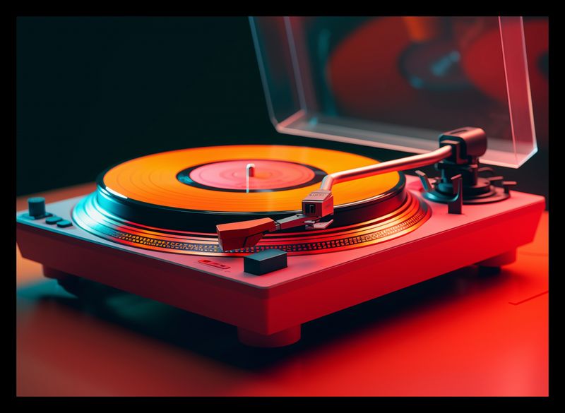 Plakat 35x25cm Retro Granie zdjęcie 2