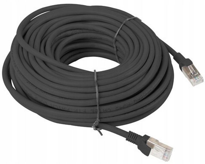 Kabel sieciowy Patchcord UTP KAT 5E CCTV przewód internetowy 50M LANBERG zdjęcie 1
