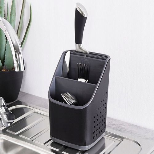 Pojemnik OCIEKACZ stojak organizer kuchenny na sztućce noże przybory na Arena.pl