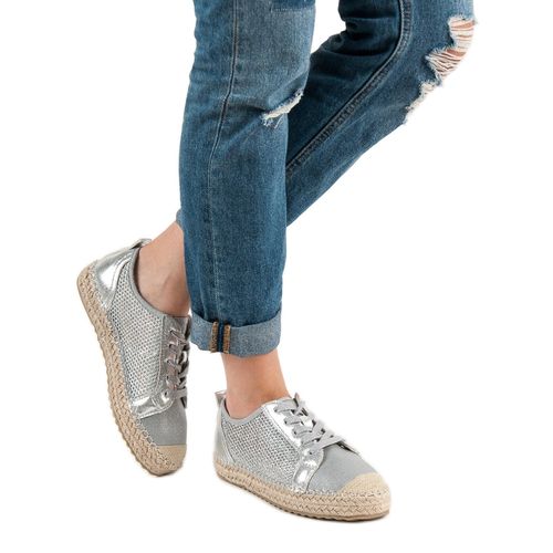 Ażurowe Sznurowane Espadryle r.38 na Arena.pl