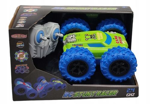 SAMOCHÓD ZDALNIE STEROWANY 2,4Ghz OBROTOW AUTO 360 RC STUNT RACER PREZENT na Arena.pl