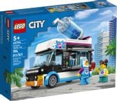 LEGO City 60384 Pingwinia Furgonetka ze Slushem Food Truck Piknik 5+