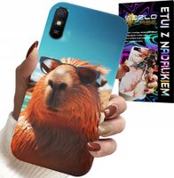 ETUI DO XIAOMI REDMI 9A - SŁODKA KAPIBARA, CAPIBARA CASE + SZKŁO