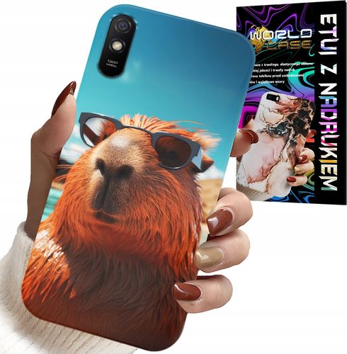 ETUI DO XIAOMI REDMI 9A - SŁODKA KAPIBARA, CAPIBARA CASE + SZKŁO na Arena.pl