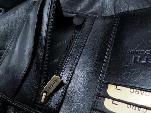 SKÓRZANY PORTFEL MĘSKI ABIATTI OCHRONA KART RFID ! na Arena.pl