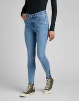 LEE SCARLETT HIGH ZIP DAMSKIE SPODNIE JEANSOWE PARTLY CLOUDY L31BERPA W28 L31