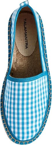 TALAMANTRA Damskie Espadryle z Bawełny Organicznej Niebieskie 40 EU na Arena.pl