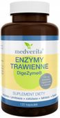 Enzymy trawienne 120 kapsułek Medverita Wsparcie trawienia Praca jelit