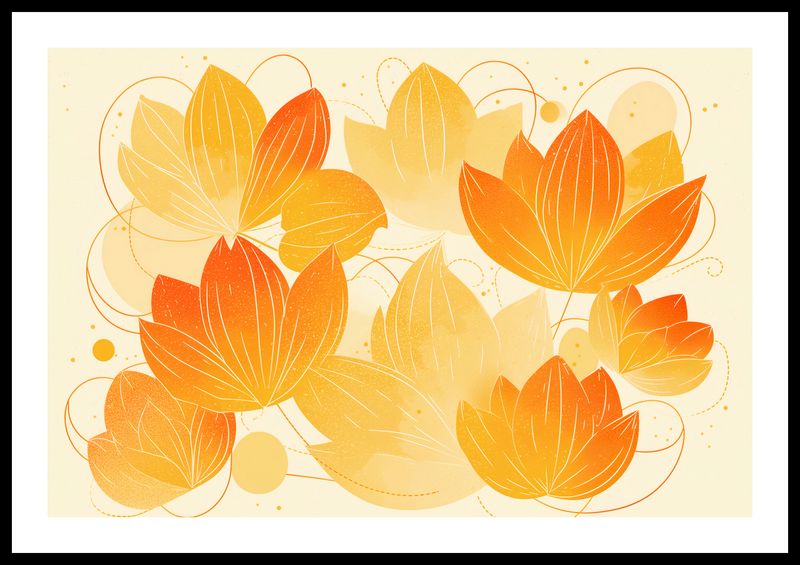 Plakat 60x40cm Jesienna Wizualizacja zdjęcie 3