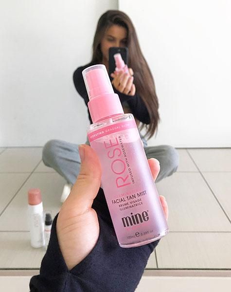 MineTan Rose Water Samoopalacz do twarzy 100ml zdjęcie 4