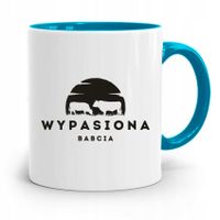 Kubek Błękitny Dzień Babci Dla Wypasionej Babci Z Nadrukiem Ze Zdjęciem