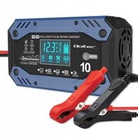 Qoltec 52482 prostownik ładowarka do akumulatora funkcja naprawy 12-24V 10A