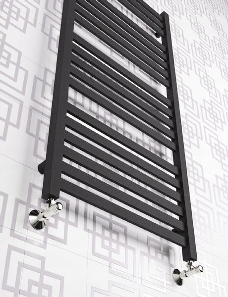 GRZEJNIK ŁAZIENKOWY ROYAL 950x630 CZARNA STRUKTUR zdjęcie 5