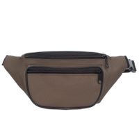 NERKA saszetka biodrówka solidna polska N001 c.taupe