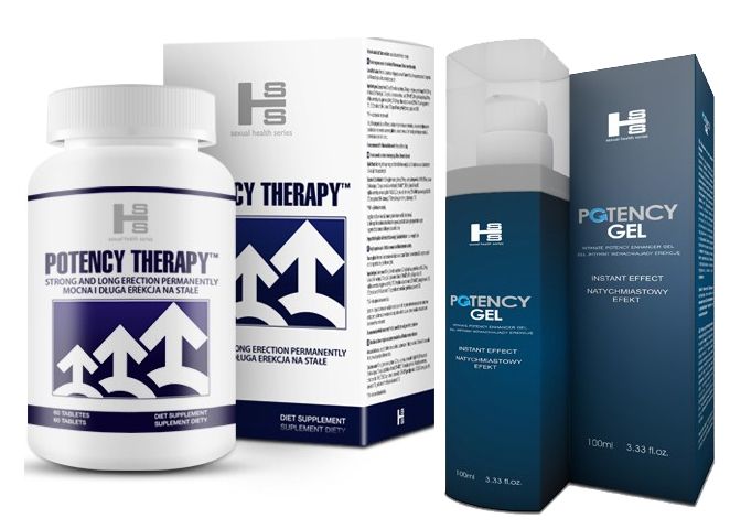 Potency Gel + Potency Therapy = Zestaw Na Erekcje zdjęcie 1