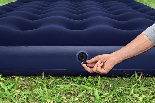 Materac Welurowy Z Pompką 191/137/28Cm Bestway na Arena.pl