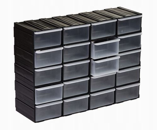20 szt. Pojemnik szufladki organizer warsztatowy na Arena.pl