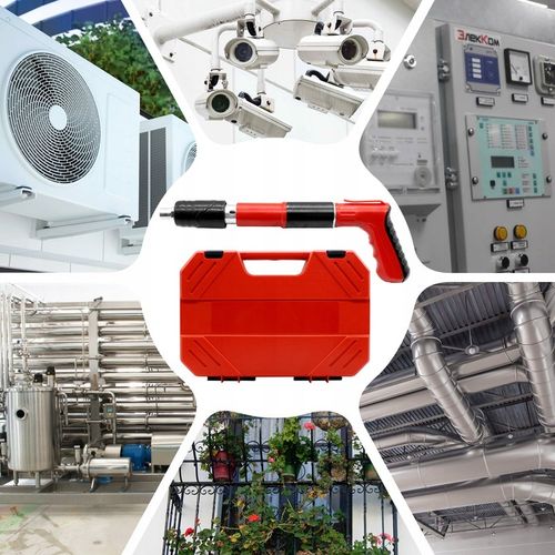 HDeye Pneumatyczny pistolet do gwoździ Łatwe usuwanie żużla, na Arena.pl