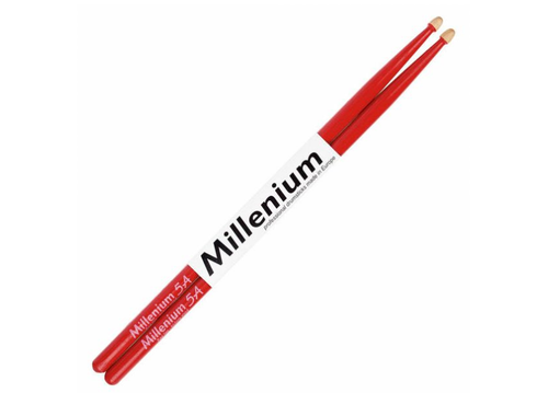 Pałki pałeczki perkusyjne Hikora Czerwone Millenium H5A 5A Hickory na Arena.pl