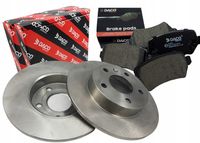 TARCZE KLOCKI TYŁ OPEL ASTRA G H ZAFIRA A B 5 ŚRUB