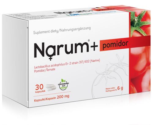 Narum Plus Pomidor 200 mg, 30 kaps Narine na Arena.pl