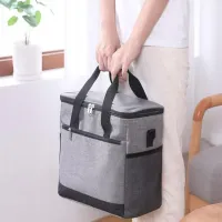 Torba termiczna 16L piknikowa na jedzenie na plażę na picie lodówka