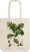 Torba bawełniana na ramię, liść