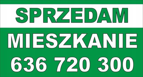 Tablica Szyld SPRZEDAM Wynajmę Działkę 100x50cm na Arena.pl
