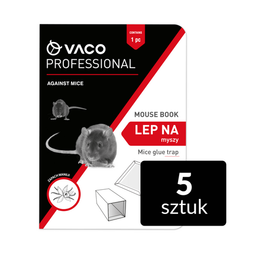 5x MAŁY Lep na myszy  VACO PRO na Arena.pl