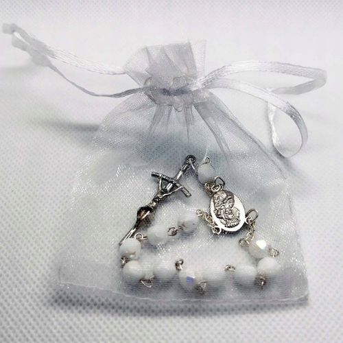 Pamiątka Pierwszej Komunii Świętej Pudełko różaniec na Arena.pl