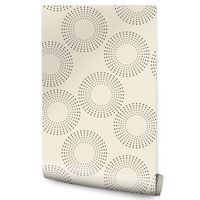 Tapeta Do Sypialni Kropki KOŁA Wzór Geometryczny