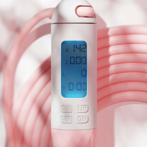 Skakanka z kulkami licznikiem LED regulacją, 280cm na Arena.pl