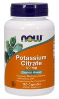 # NOW FOODS Potassium Citrate - Cytrynian Potasu 99 mg (180 kaps.)
