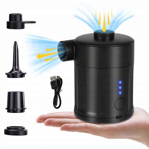 AKUMULATOR MINI POMPA ELEKTRYCZNA NADAJE SIĘ DO PONTONÓW/MATERACY 4000mah na Arena.pl