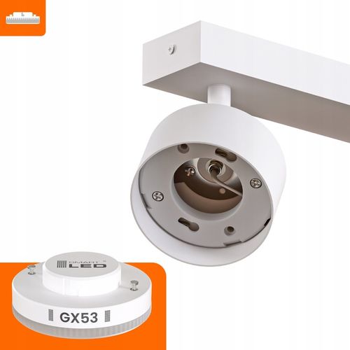 Oprawa Halogenowa 6X GX53 Lampa Sufitowa Natynkowa Ruchoma Kinkiet na Arena.pl