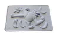 Forma silikonowa do masy cukrowej mydełek mydeł