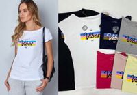 LAMAJKA damska bluzka koszulka damski t-shirt M/L