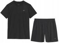 KOMPLET SPORTOWY TRENINGOWY 4F NA SIŁOWNIĘ MĘSKI KOSZULKA + SPODENKI L