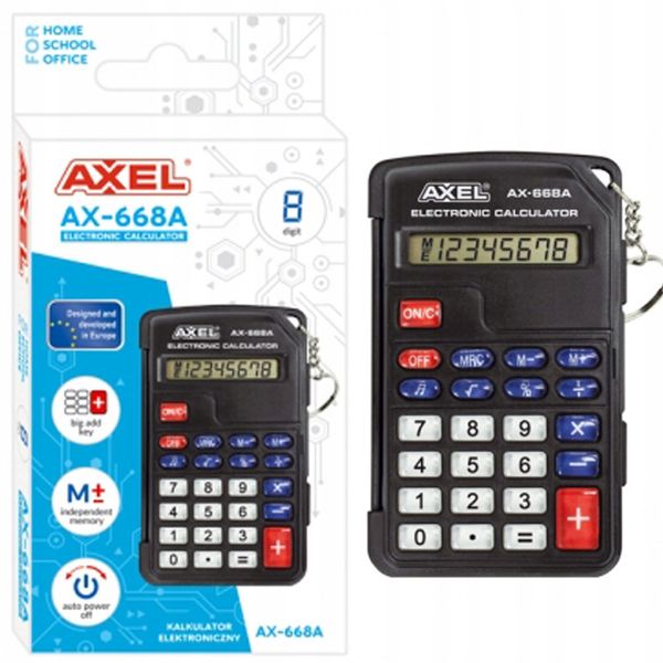 kalkulator axel ax-668a 3175 zdjęcie 1