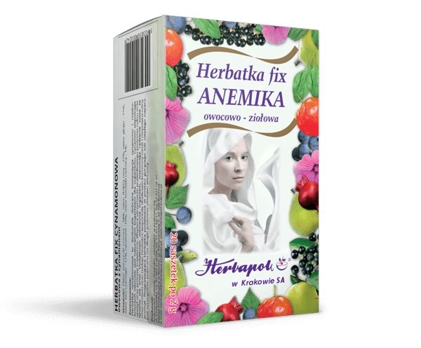 Herbata Herbapol Anemika 20 sztuk zdjęcie 1
