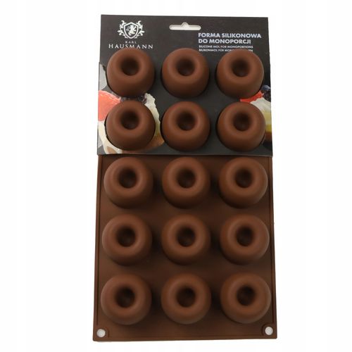 FORMA SILIKONOWA DO MONOPORCJI MASY CUKIERNICZEJ CIASTA CZEKOLADY PRALIN na Arena.pl