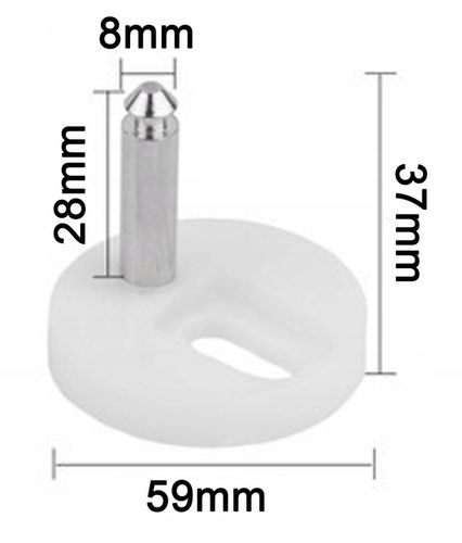 MOCOWANIE DO DESKI WC SEDESOWEJ KLOZETOWEJ ŚRUBY UCHWYTY SOLIDNE na Arena.pl