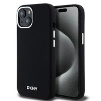 Etui DKNY do iPhone 15, iPhone 14, iPhone 13, Czarny, MagSafe