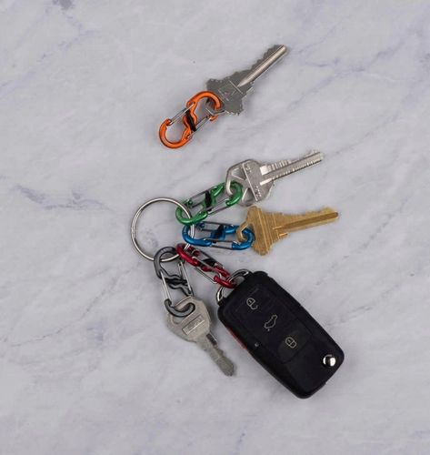 Nite Ize - Zestaw Karabinków S-Biner MicroLock Aluminum - 5 szt. na Arena.pl