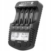 Ładowarka akumulatorów 4x AA/AAA Ni-MH, Ni-Cd, Everactive, NC-1000 PLUS
